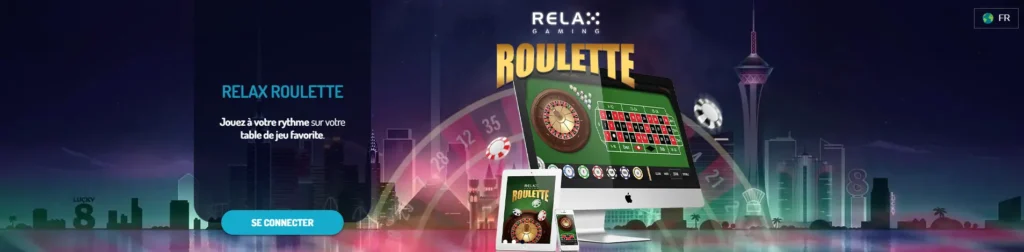 relax roulette en ligne sur LUCKY8 CASINO