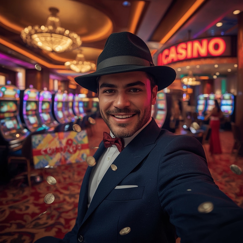 joueur profitant d’un bonus sans dépôt au casino LUCKY8 CASINO