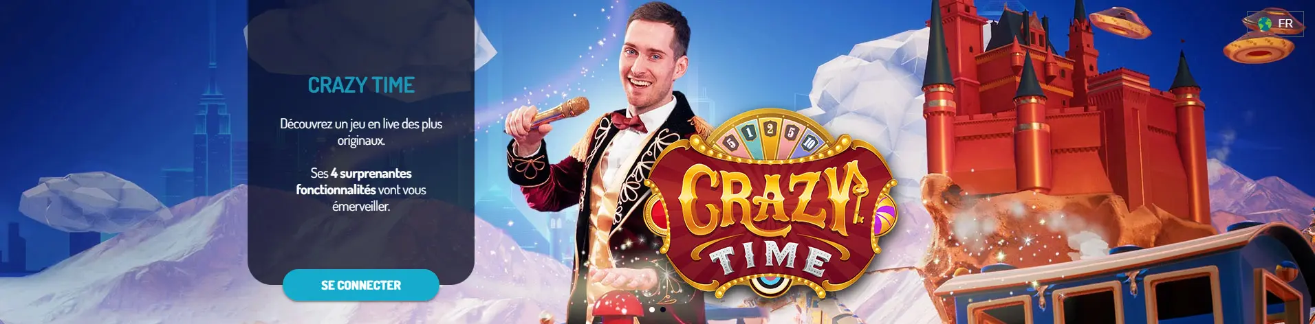 Jeu Crazy Time sur LUCKY8 CASINO